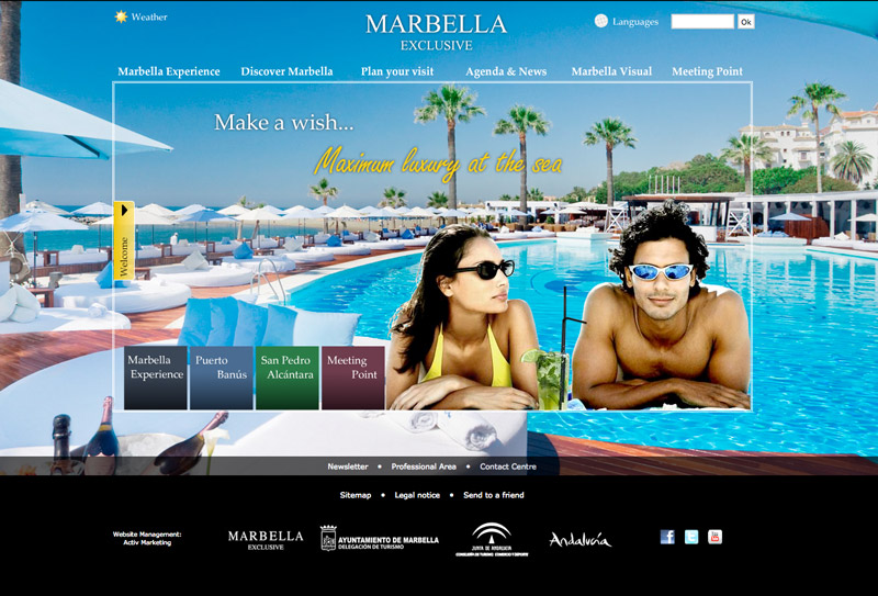 Marbella has a new touristic website