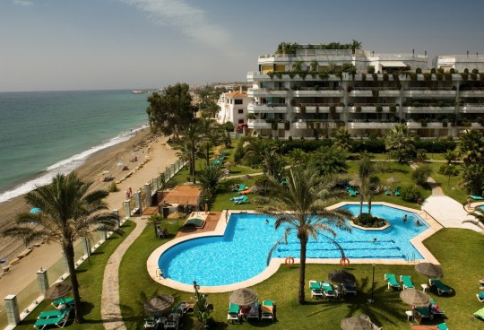 Rio Verde Playa – secluded on the Marbella beach