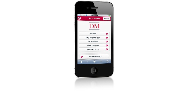 Mobile friendly: Access DM Properties Marbella website on your mobile phone