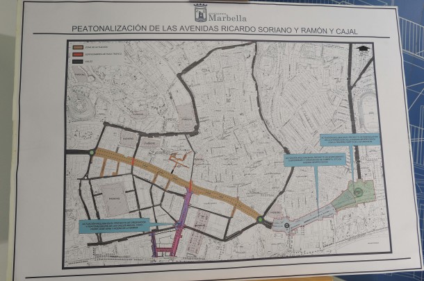 El centro de Marbella se hace peatonal