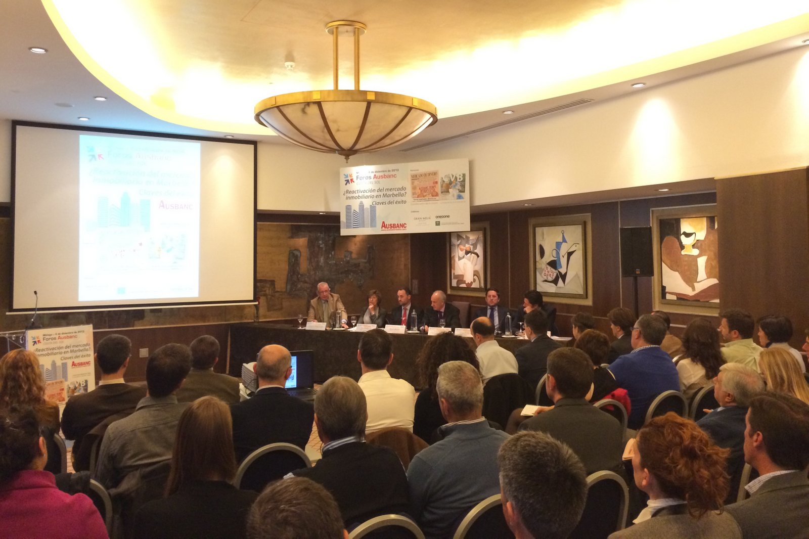 Diana Morales speaks at Foro Ausbanc in Marbella