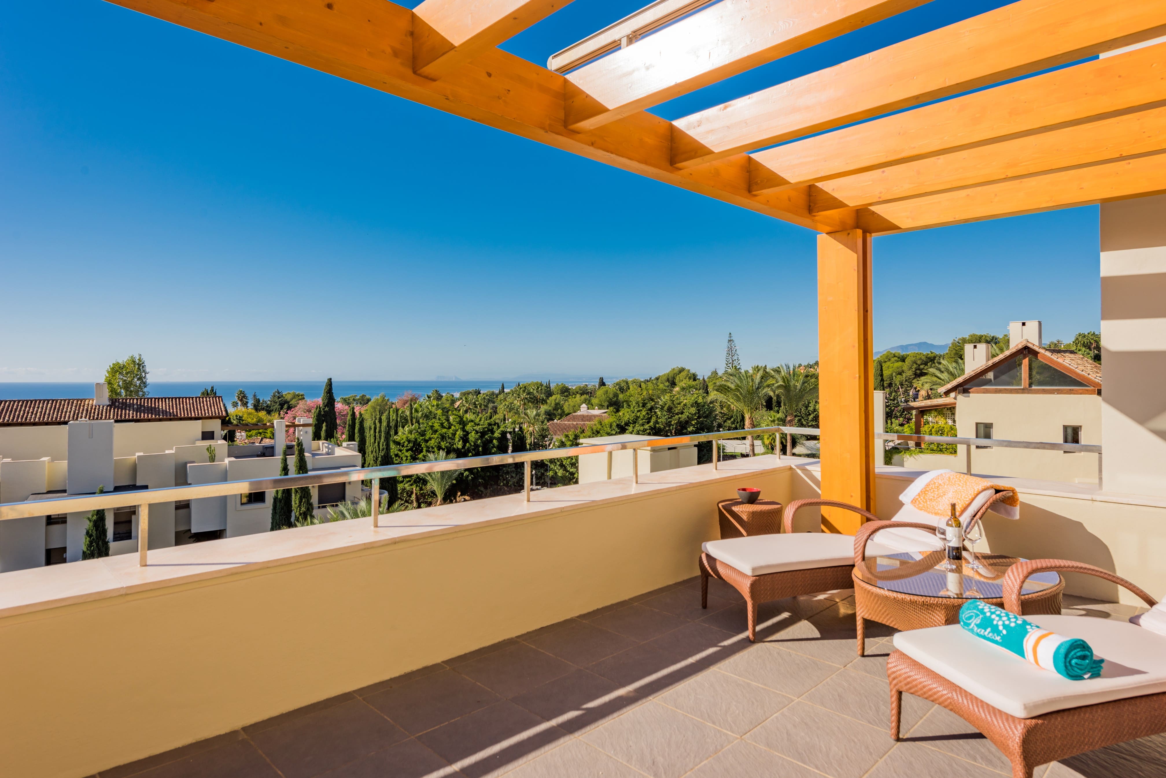 Architectural duplex penthouse on Marbella’s Golden Mile
