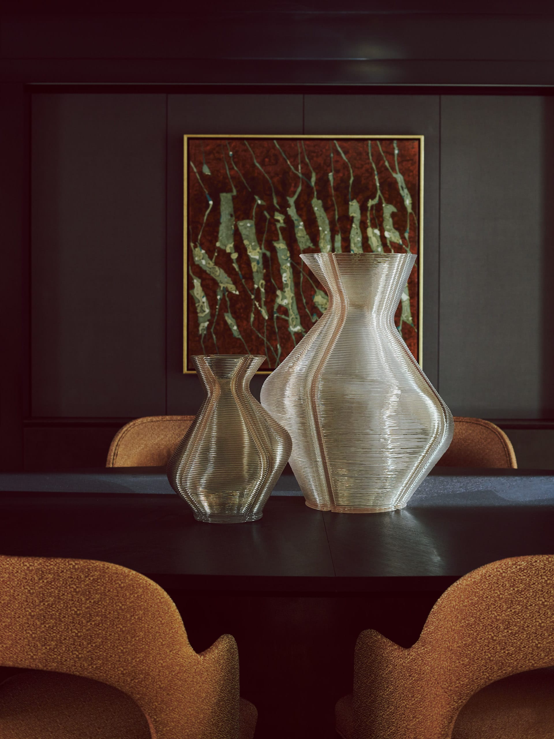 Elicyon vases created from 100 percent reclaimed synthetics - shot by Michael Sinclair
