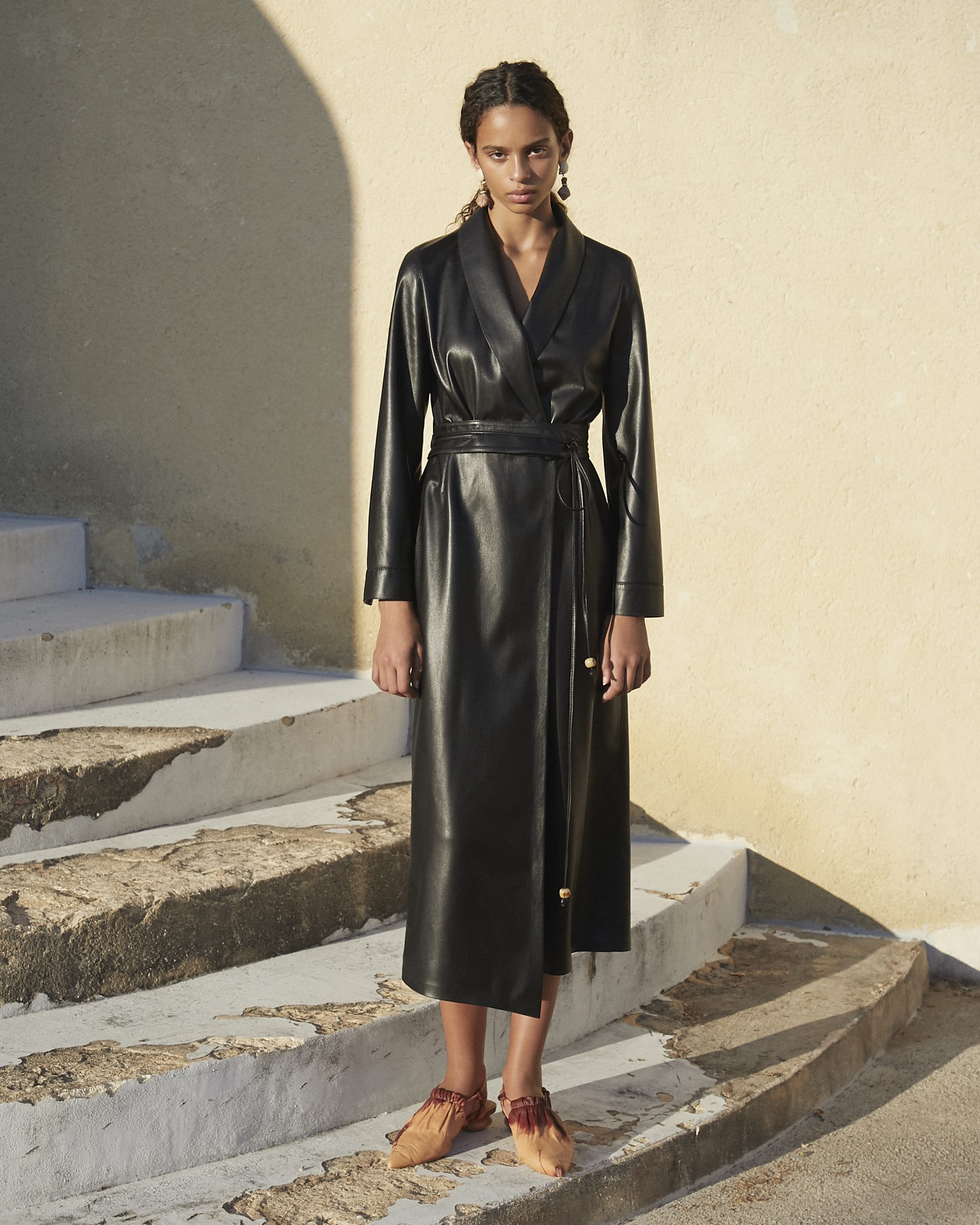 Emery Black - Vegan Leather