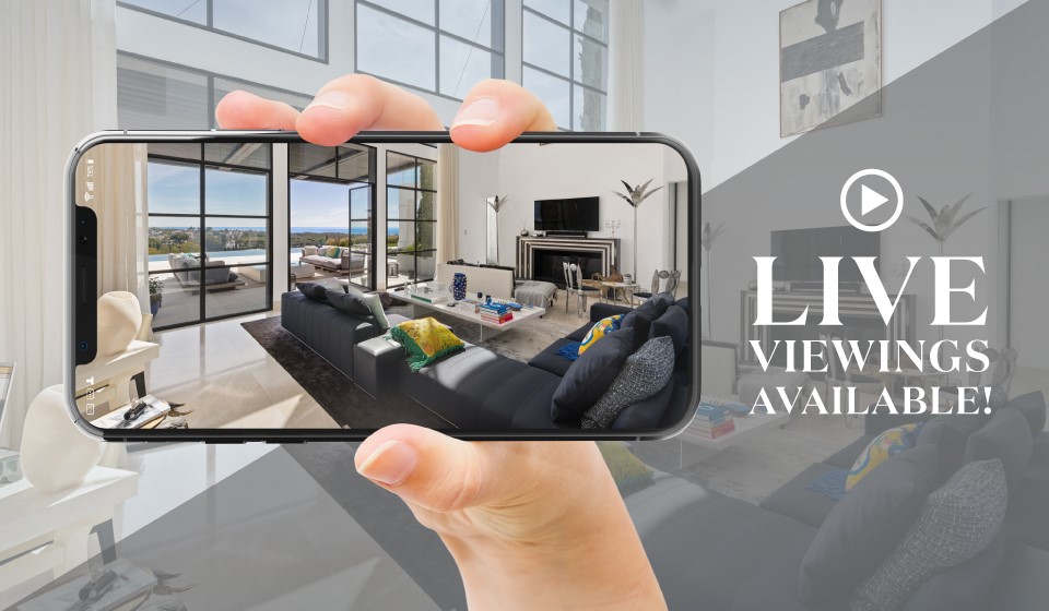 Virtual property tours and live viewings in Marbella