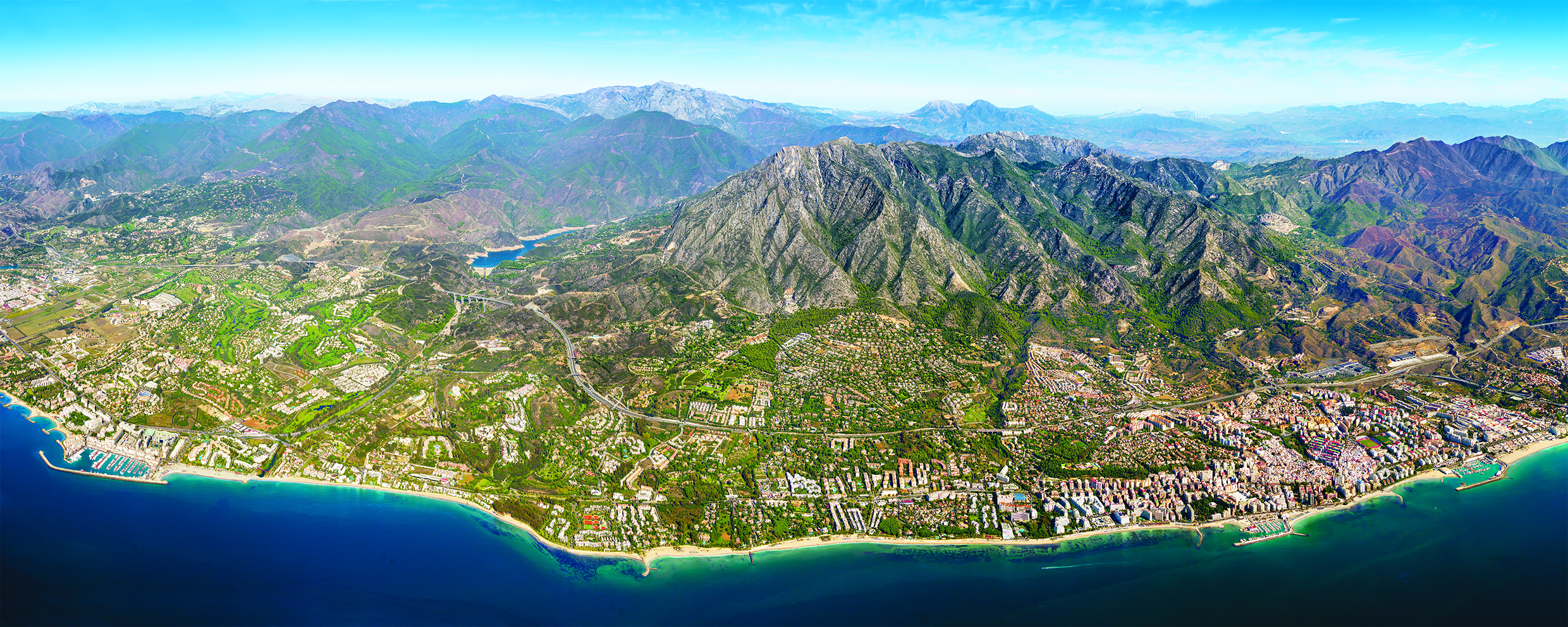 Marbella panoramic vew